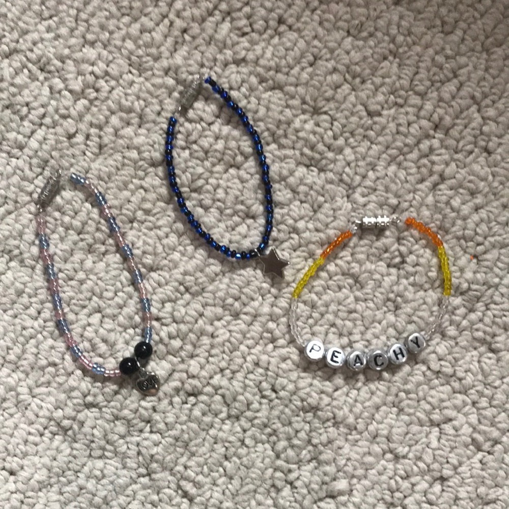 beaded bracelet set